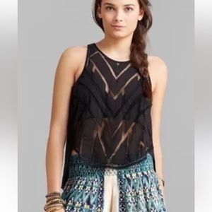 Women’s Free People Ethereal Gaze White Tank